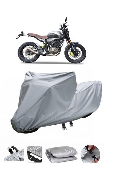 wovex Zy125-15a Scrambler - Not Motorcycle Tarpaulin, Back Bag and