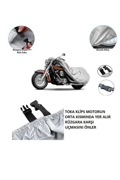 wovex Lifan Dragon 125 Compatible Motorcycle Tarpaulin Topcase Rear Bag Compa...