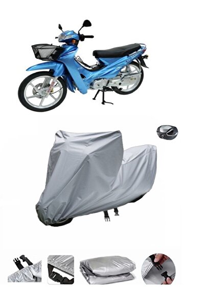 wovex مشمع دراجة نارية آسيا As 110-8 - متوافق مع الحقيبة الخلفية