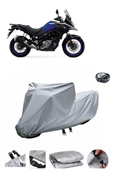 wovex سوزوكي V-strom 650 Xt Abs - مشمع دراجة نارية، حقيبة خلفية متوافقة