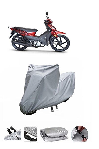 wovex Kuba Rainbow - Motorcycle Tarpaulin, Rear Bag Is Not Compatible
