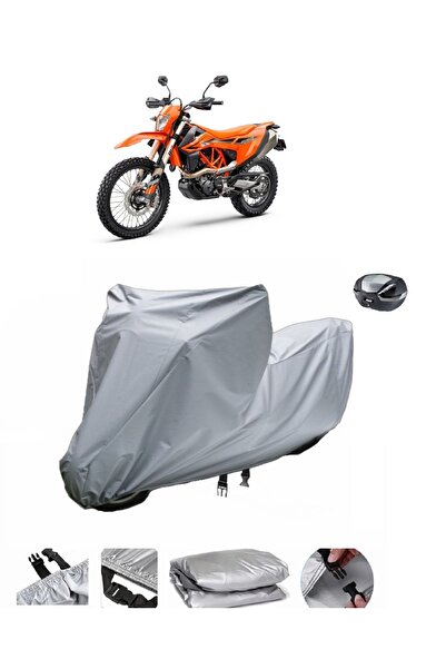 wovex KTM 690 Enduro R - مشمع الدراجة النارية، الحقيبة الخلفية غير متوافقة