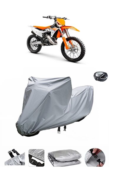 wovex Ktm 125 Sx - Motorcycle Tarpaulin and Rear Bag Compatible