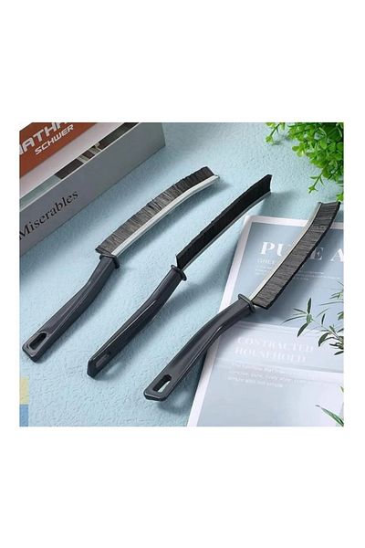 evinizin vitrini 1 Piece Long Thin Handle Multi-Purpose Bristle Cleaning Brush Bathroom Kitchen Detail Cleaning