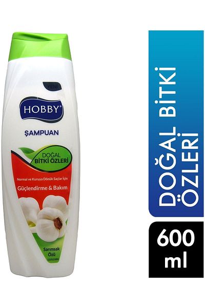 Hobby Garlic Essence Shampoo - 600 Ml, Price8690937009539