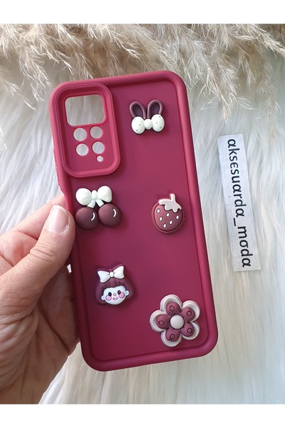 Aksesuarda Moda Xiaomi Redmi Note 11 Pro and Note 12 Pro 4g Compatible Figured Silicone Case