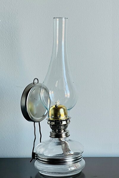 Seltar Home Goods Nostaljik Gaz Lambası Büyük Boy Şeffaf No:14