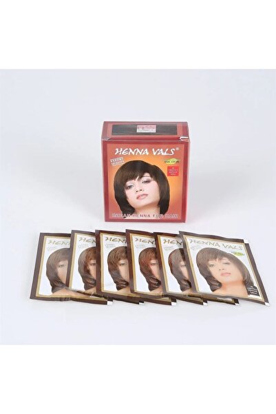 Meyar Henna vals Hint Kınası Kestane 6'li - 1 Paket