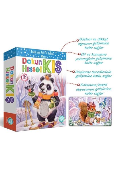 Circle Toys Dokun Hisset Tanı Kış Kartları