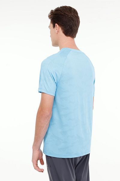 lumberjack ML TED 11C-PRF1002 4FX - Tricou albastru pentru bărbați cu mânecă scurtă