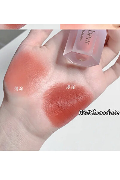 Gege Bear Yoğun Pigmentli Likit Allık Doğal Görünüm