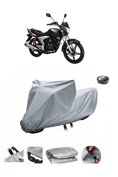 wovex غطاء دراجة نارية Lifan EM150L متوافق مع حقيبة الخلفية