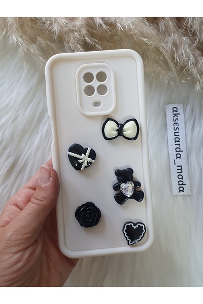 Aksesuarda Moda XİAOMİ REDMİ NOTE 9 PRO ve NOTE 9S Uyumlu Figürlü Silikon Kılıf