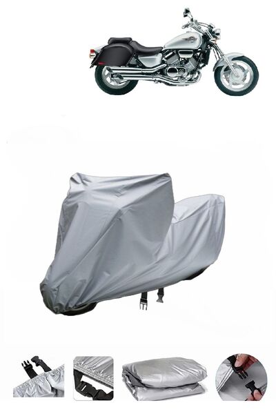 wovex Honda Vf 750 C Magna - Motorcycle Tarpaulin, Rear Bag Compatible