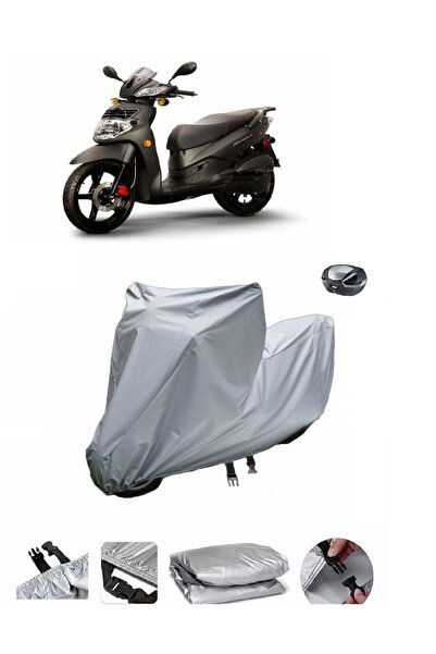 wovex Sym H 200i Evo - Compatible with Motorcycle Tarpaulin and Rear Bag