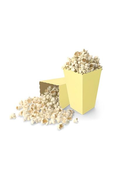 DÜVENCİ TİCARET 8-Piece Macaron Yellow Corn Box