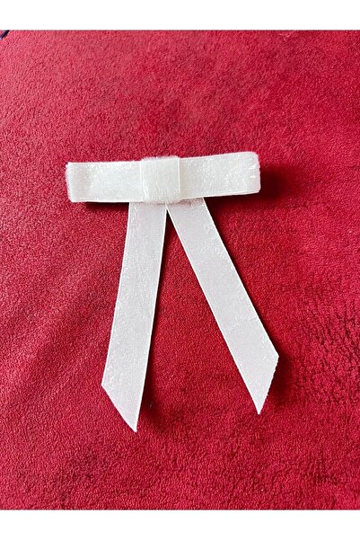 HOLO CASUAL Cataramă automată cu fundă pentru femei cu sclipici alb