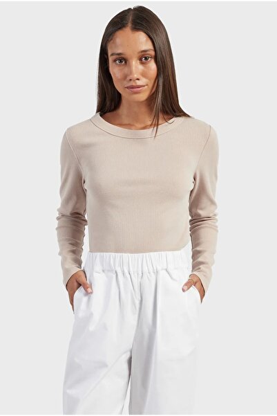 Calvin Klein Longsliv Rib Bluz