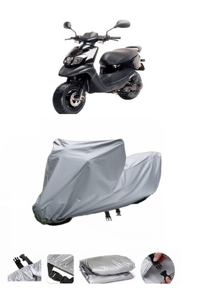 wovex Peugeot Trekker 100 - Motorcycle Tarpaulin, Rear Bag Is Not Compatible