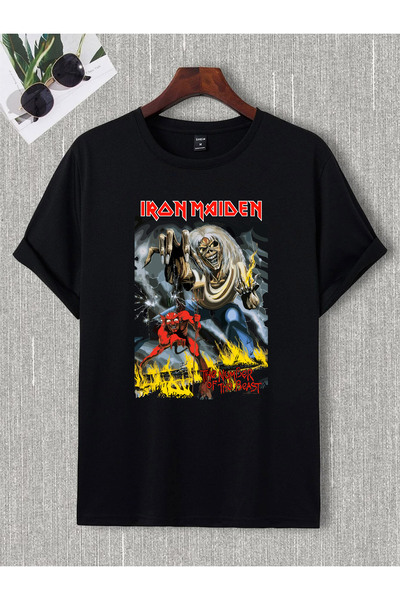 donamod تي شيرت سبت أسود ميتاليكا بانتيرا مقاس كبير للجنسين