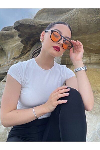 FreeFashion Unisex Relax Turuncu Güneş Gözlüğü