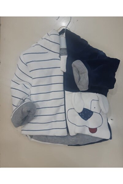 Caramell Baby Boy Thick Velvet Jacket