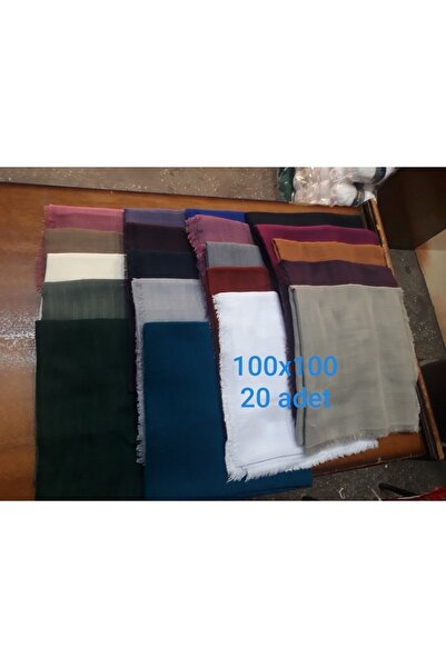 Tuğba Düzrenk Flamli Dağıtmalık Hediyelik Çeyizlik Hac Umre Pamuk Eşarp Yazma...