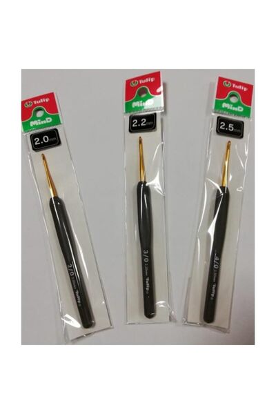 Tulip Βελονάκι με λαβή σιλικόνης Mind (12 τεμάχια)