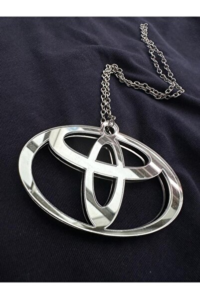 Alos Star Toyota Araba Dikiz Aynası Süsü Toyata Logosu KROM Pleksi