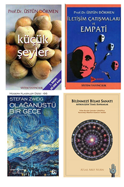 TÜRKİYE İŞ BANKASI KÜLTÜR YAYINLARI Üstün Dökmen - Küçük Şeyler + İletişim Ça...