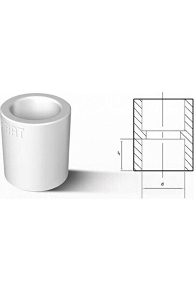 FIRAT 20 Mm Beyaz Manşon Pprc