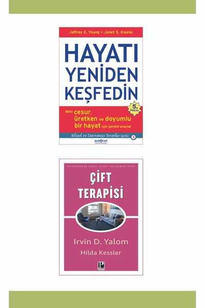 Psikonet Yayınları HAYATI YENİDEN KEŞFEDİN-ÇİFT TERAPİSİ-2'li Set