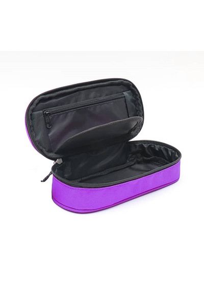 Tahtakale Hobi Lilac BBack Υφασμάτινη Οβάλ θήκη για στυλό