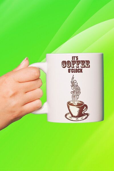 remonz كوب بورسلين بطباعة مزدوجة عجل كوب بورسلين بطبعة مزدوجة