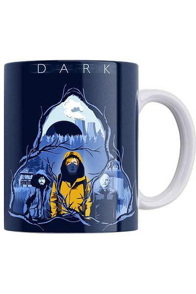 remonz The Dark Series Double Sided Printed 100% Porcelain Mug