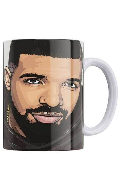 remonz Drake Double Sided Printed 100% Porcelain Mug