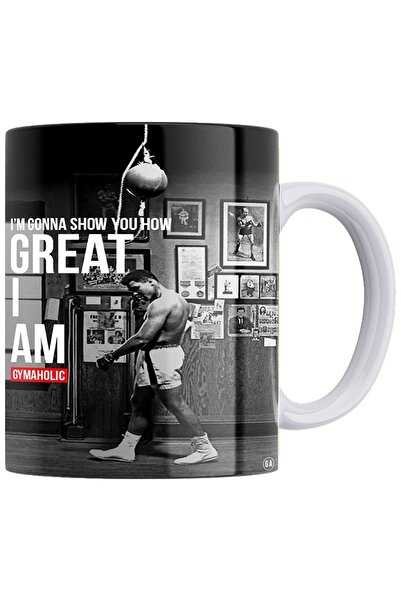 remonz Muhammad Ali Double Sided Printed Porcelain Mug