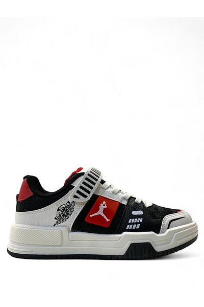 Cool Adidași King Ortopedic Unisex pentru copii - Negru/Roșu