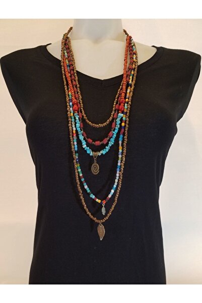 Cocopelli Concept Otantik Uzun Kolye