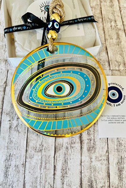 Talia&Talia Modern Muska - Nazar Boncuklu Duvar Süsü-15cm