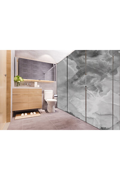 Özbey Reklam Banyo Duşakabin Kaplama Folyo Sticker Ord-117