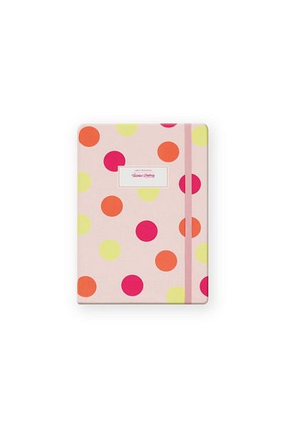 KESKİN COLOR نقاط البولكا العصرية من فيكتوريا جورنالز 14x20 - وردي