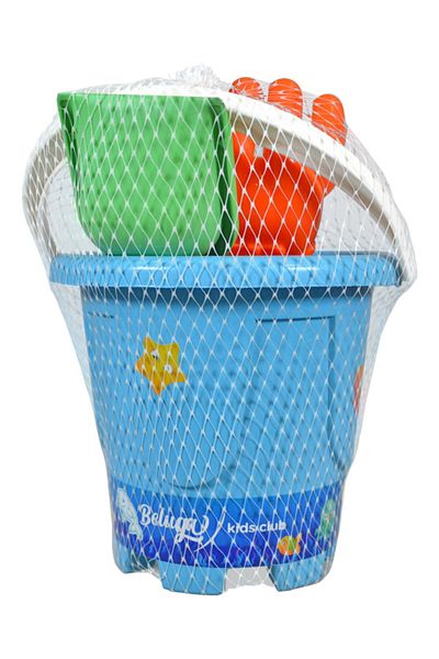 Temel Blue Children's Toy Bucket Set