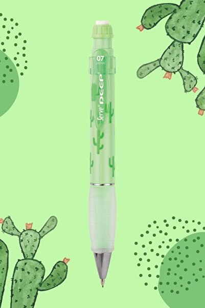 Serve Deep 0.7 Mm Mekanik Kurşun Kalem Pastel Doğa Desenli 6'lı Set