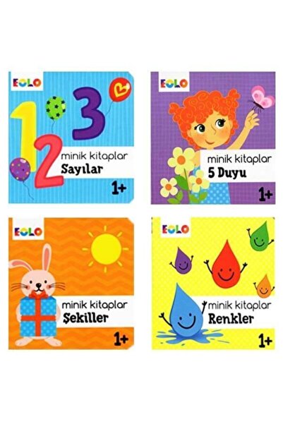 Eolo +1 سلسلة الكتب الصغيرة للأعمار 4 كتب