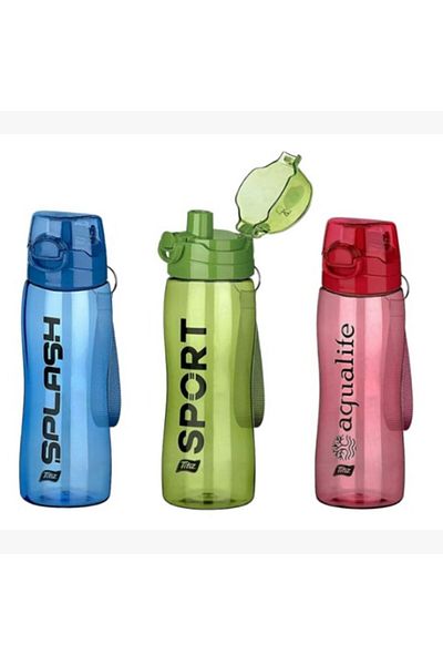 EbruliHomeArt 750 ml Capacity Locking Flask