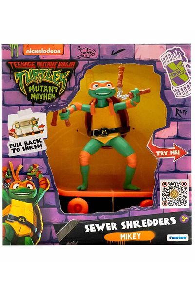 Giochi Presiozi TMNT Mutant Mayhem عمل الشكل ميكي 71055