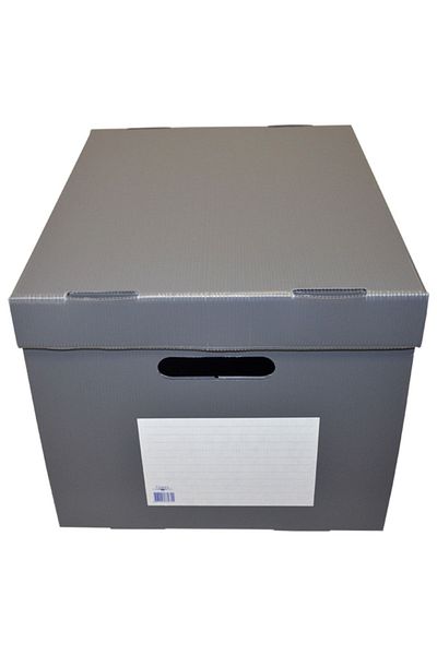 Temel Archive Box - Archive Box - Transport Box 10 Pieces