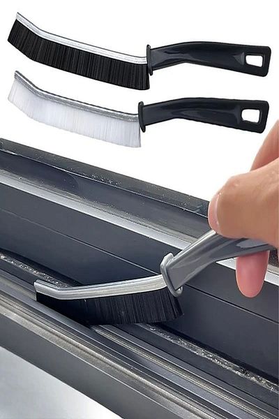 tozlupazar 3 Pieces Multi-Purpose Detailed Cleaning Brush - Kitchen, Sink, Bathroom, Grout Brush