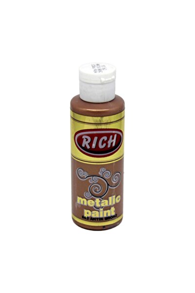 Rich Metalik Akrilik Boya 130 Cc 862 Antik Bronz